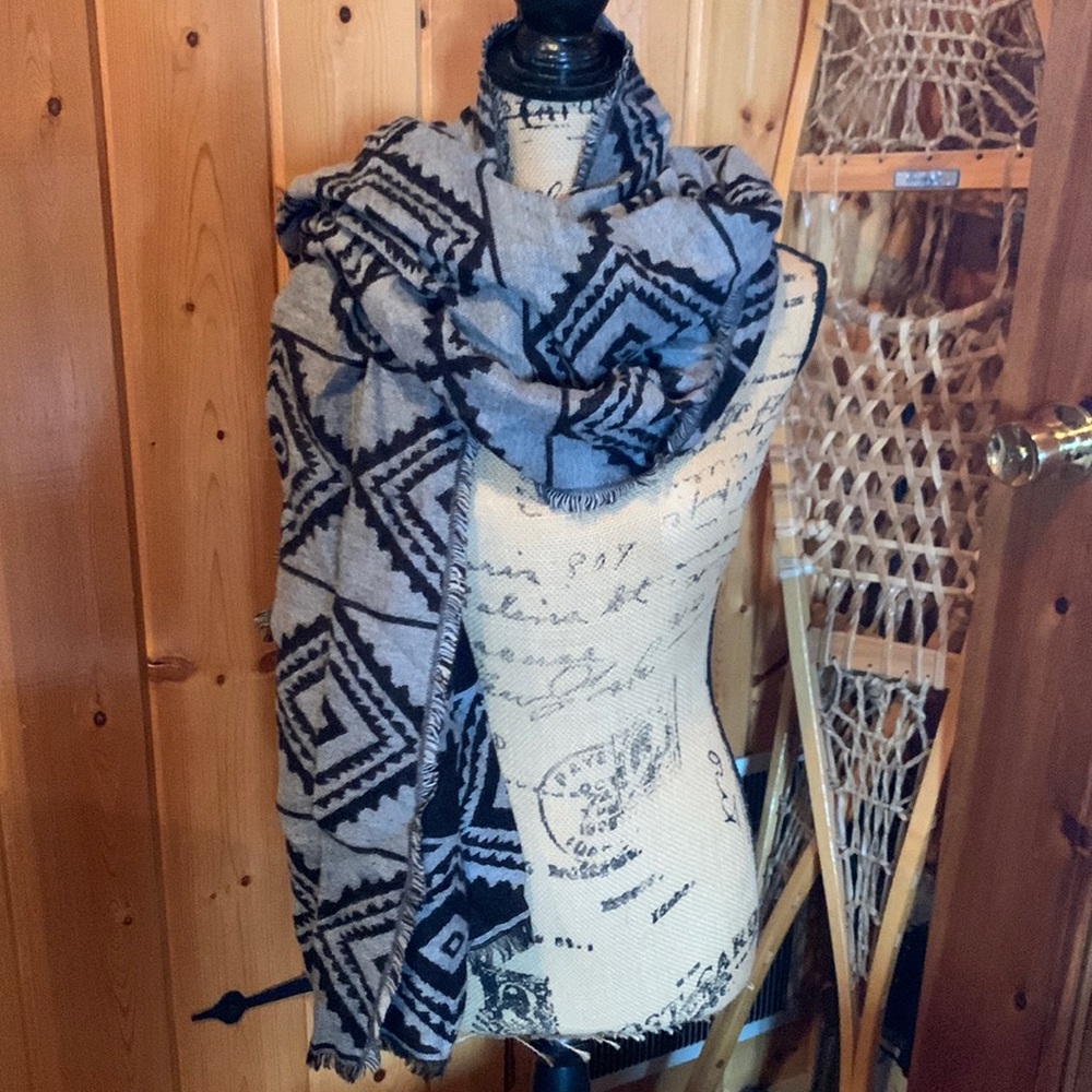 Oversized scarf
